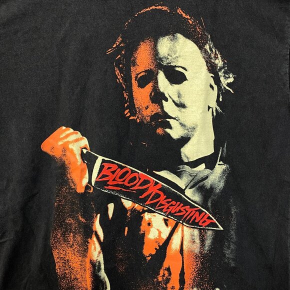 Bloody Disgusting John Carpenter's Halloween Micheal Myers T-Shirt Large - Picture 2 of 5